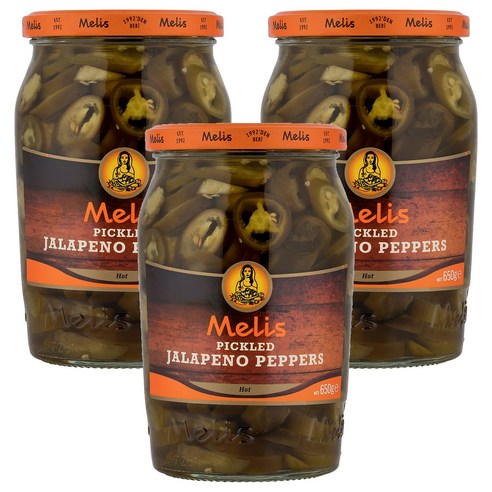 Melis 할라페뇨 페퍼, 650g, 3개