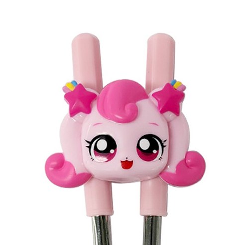 사랑스러운 디자인과 편리한 기능으로 아이의 즐거운 식사 시간을 만들어주는 르번 슈팅스타 캐치티니핑 교정 젓가락