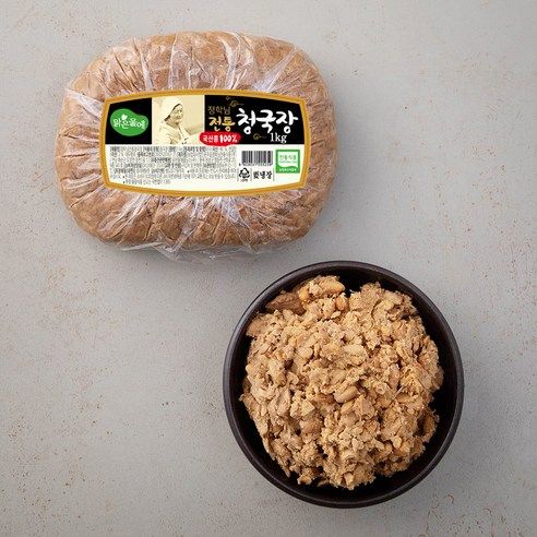 맑은물에 정학님 전통 청국장, 1kg, 1개