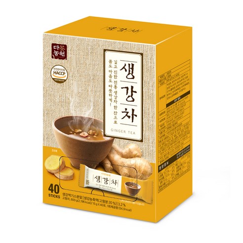 다농원 생강차, 15g, 40개입, 1개