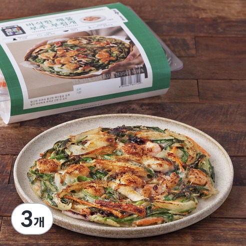 마이셰프 바삭한 해물 부추 부침개 2인분, 540g, 3개