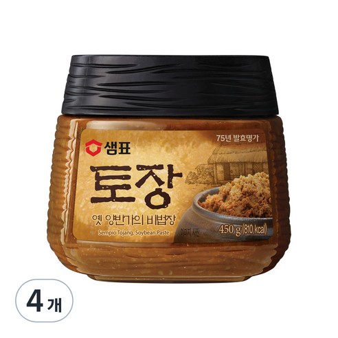 샘표 토장, 450g, 4개