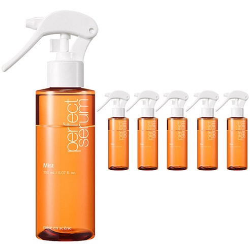 미쟝센 퍼펙트 세럼 헤어미스트, 6개, 150ml