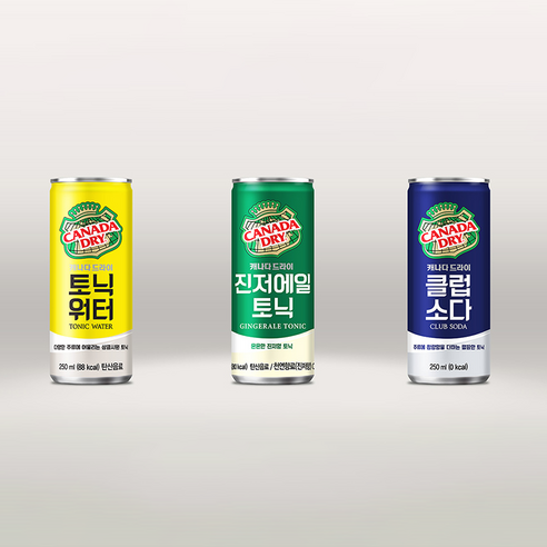 일상에 스며드는 상쾌한 순간, 캐나다드라이 진저에일 토닉