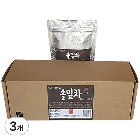 아이앤티 솔잎차, 1g, 100개입, 3개
