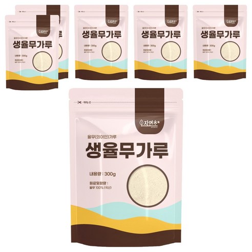 자연초 생율무가루, 300g, 6개