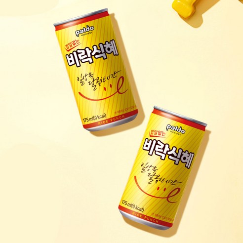 향긋한 추억을 되살리는 달콤한 순간, 팔도 밥알없는 비락식혜