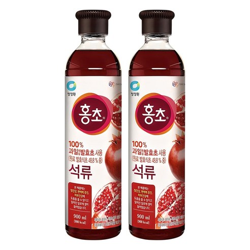 홍초 석류, 900ml, 2개 900ml × 2개, 개당 용량 × 수량 섬네일
