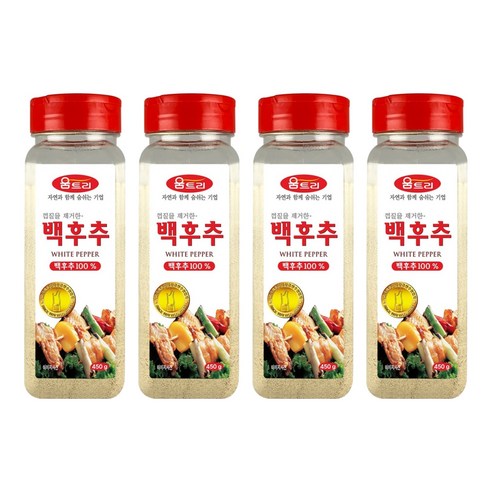 움트리 백후추, 450g, 4개