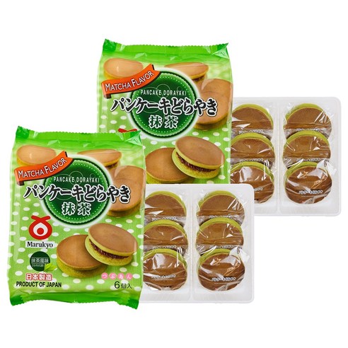 마루쿄 팬케이크 도라야키 마차맛, 310g, 2개