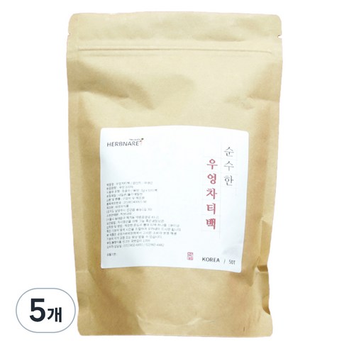 허브나래 우엉차 삼각티백, 1g, 50개입, 5개
