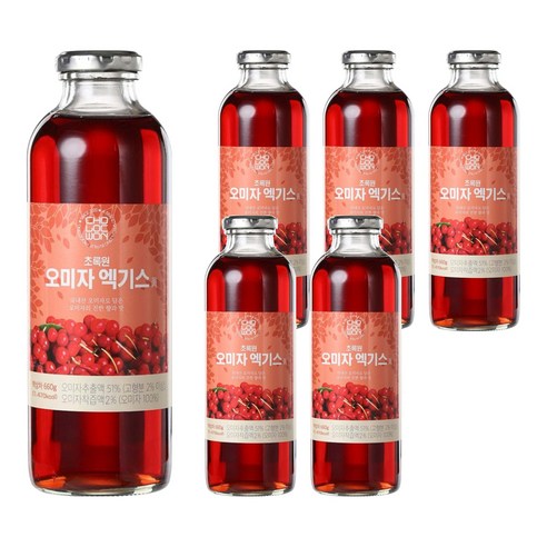 초록원 오미자 엑기스, 660g, 1개입, 6개