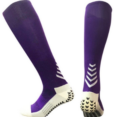 HnEx 장목 논슬립 스포츠양말, 퍼플, 1개