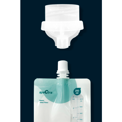 온도 걱정 없이 편안한 밤중 수유, 스펙트라 모유저장팩으로 해결하세요!