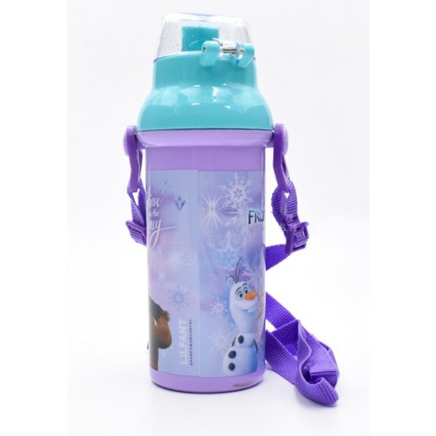 水壺 背帶 戶外 便攜式 塑膠 水瓶 瓶子 兒童 孩童 卡通造型