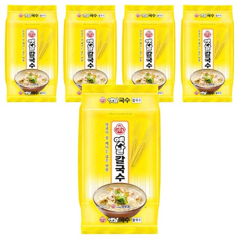 오뚜기옛날 칼국수, 3kg, 5개