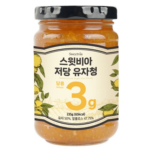 스윗비아 저당 유자청, 235g, 1개입, 1개