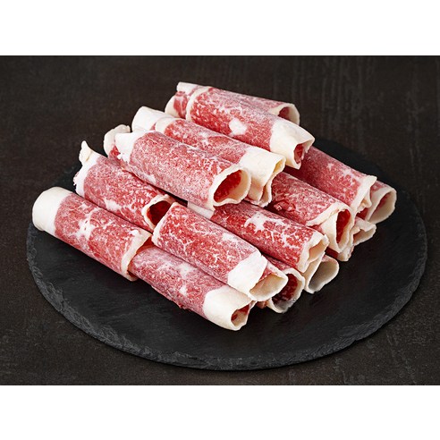 부드러운 식감과 풍부한 육즙의 프리미엄 곰곰 1등급 차돌박이