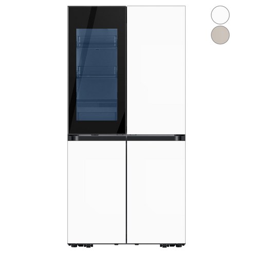 [색상선택형] 삼성전자 비스포크 키친핏 4도어 냉장고 596L 방문설치, RF60DB9342AP