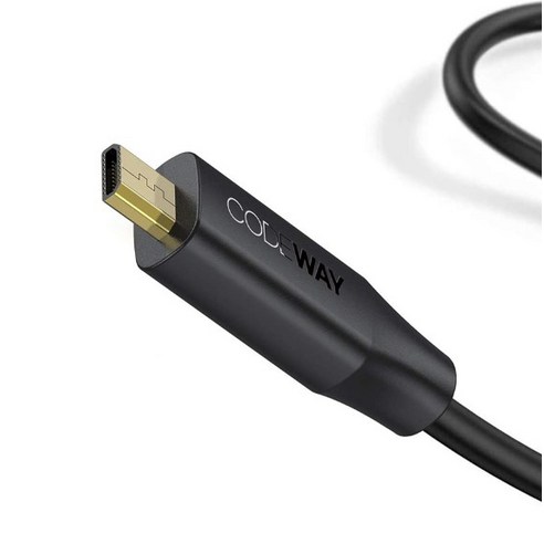 고해상도 비디오 및 오디오 신호 전송을 위한 코드웨이 Micro HDMI to HDMI 2.0 케이블