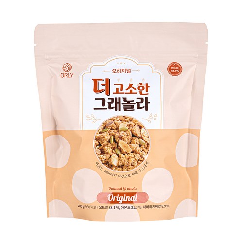 올리 더 고소한 그래놀라 오리지널, 200g, 1개