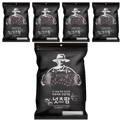 넛츠팜 건블루베리, 210g, 5개