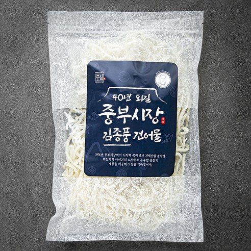 40년 외길 중부시장 김종풍 더담백한 백진미채 (냉동), 300g, 2개