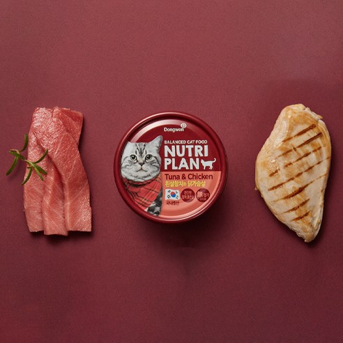 입 짧은 냥이도 반하는 마성의 습식캔, 동원뉴트리플랜!