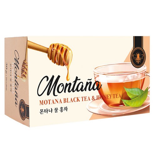 몬타냐 꿀홍차, 1.5g, 20개입, 1개, 1.5g