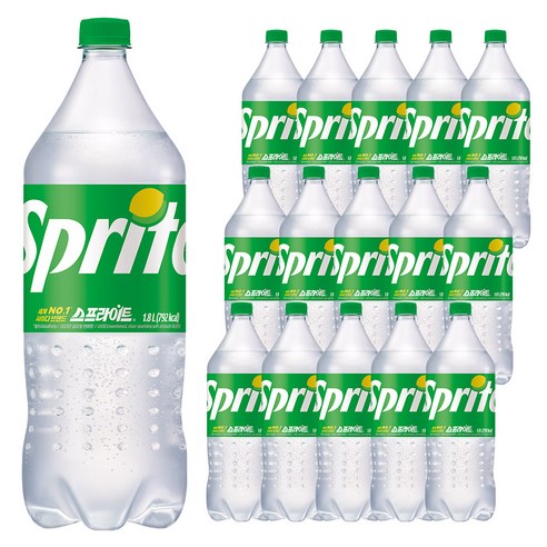 스프라이트 사이다, 1.8L, 16개