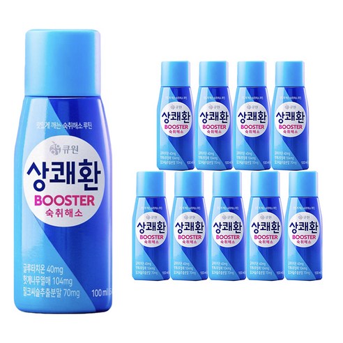 큐원 상쾌환 부스터 숙취해소음료, 1개, 500ml