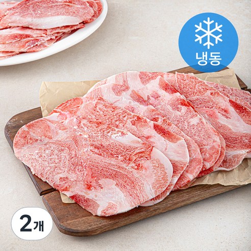 동원 미국산 목전지 불고기용 (냉동), 1kg, 2개