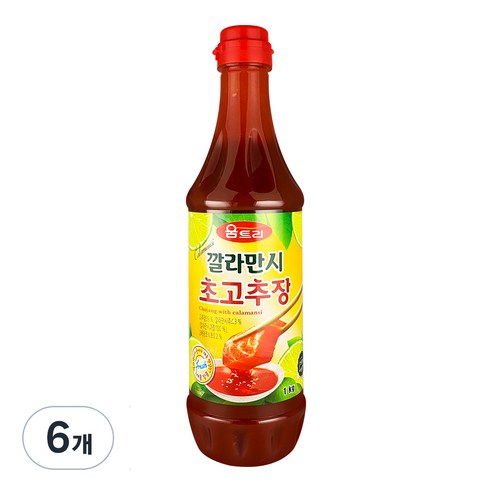 움트리 깔라만시 초고추장, 1kg, 6개