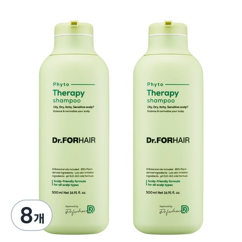 닥터포헤어 피토테라피 약산성 샴푸, 500ml, 8개