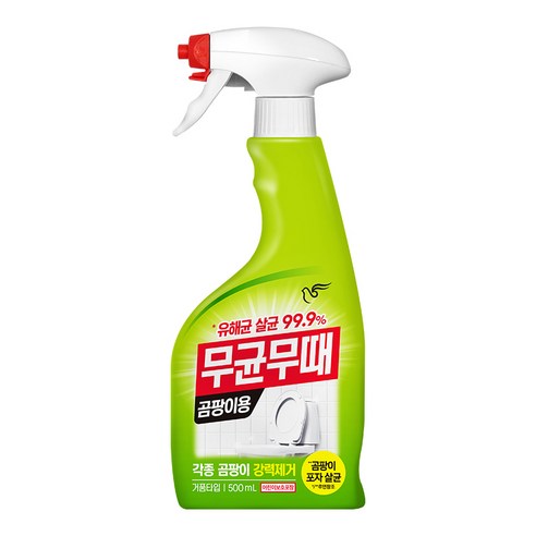 무균무때 곰팡이용 세정제, 500ml, 3개