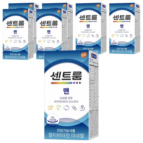 센트룸 맨 멀티비타민 미네랄, 50정, 7개