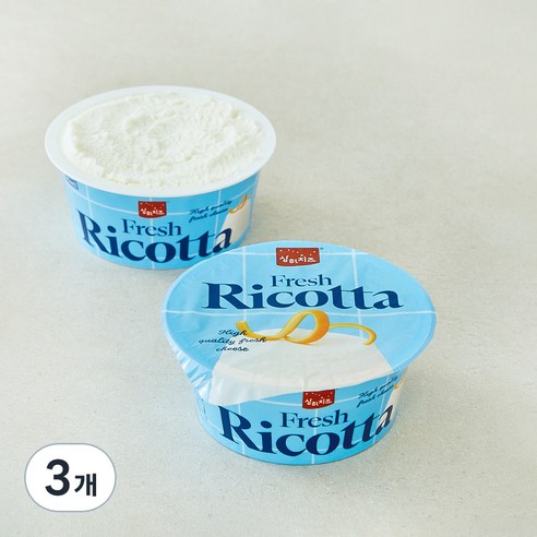 상하치즈 후레쉬 리코타 치즈, 150g, 1개입, 3개