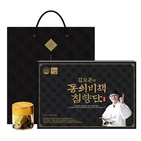 김오곤의 동의비책 침향단 30p + 쇼핑백, 112.5g, 8개