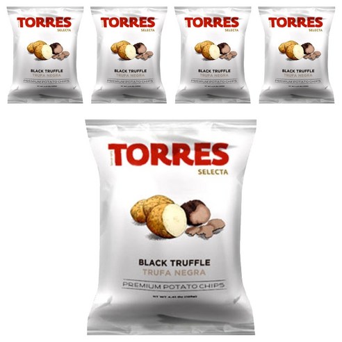 토레스 셀렉타 블랙트러플 감자칩, 40g, 5개