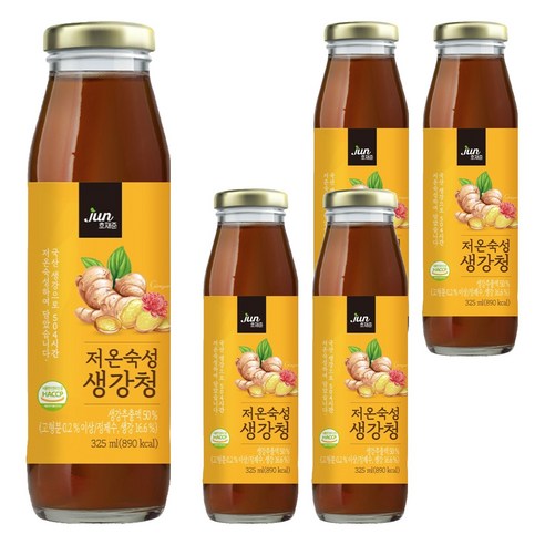 호재준 저온숙성 생강청, 0.325L, 1개입, 5개
