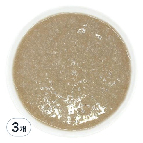 짱죽 유아용 실온이유식 초기 묽은죽 7개월부터, 한우콜라비, 160g, 3개