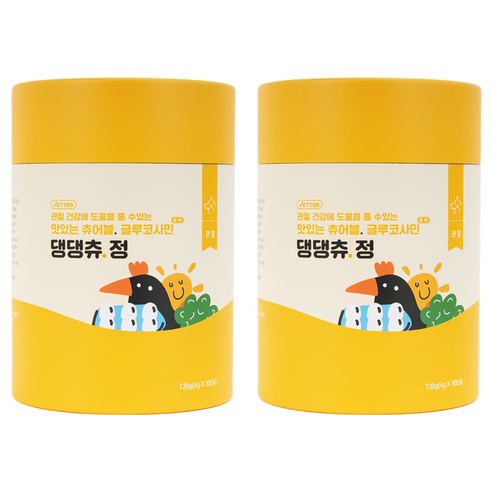 베터 반려동물 댕댕츄정 영양제 30p, 30회분, 뼈/관절강화, 2개