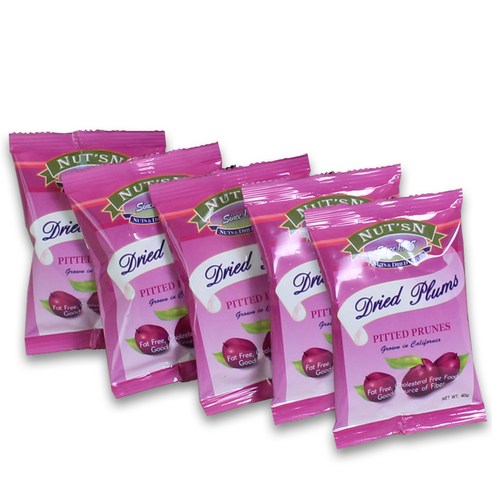 넛츠앤 푸룬파우치, 40g, 5개