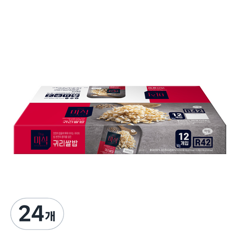 The미식 귀리쌀밥, 180g, 24개