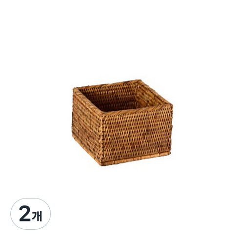 BIK 라탄 씨디 바스켓 small IT CO 052, 2개