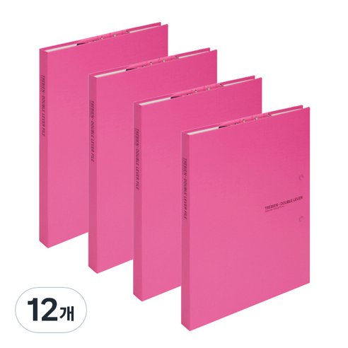 드림 트레비엥 레버 A4, 12개, 분홍