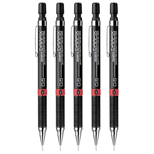 드라픽스 샤프 300, 0.5mm, 5개