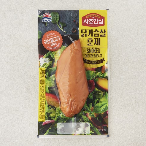 사조안심닭가슴살훈제, 100g, 1개입, 1개