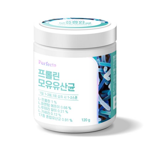 퍼펙토 프롤린 모유유산균, 1개, 120g