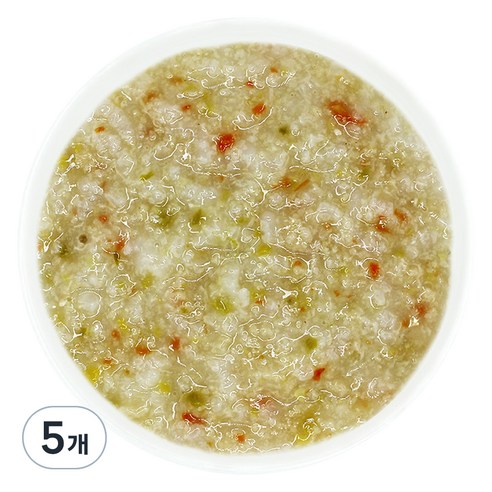 짱죽 실온이유식 중기, 160g, 5개, 혼합맛